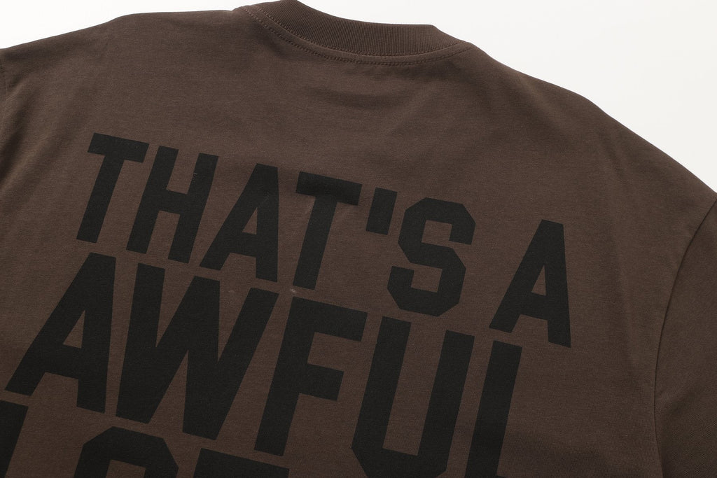 THAT'S A AWFUL LOT OF COUGH SYRUP Front & Back Graphic T-Shirt