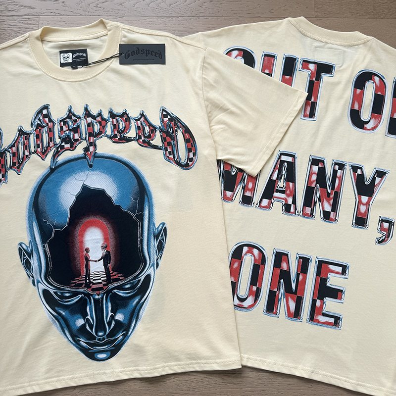 Godspeed Out of Many One Graphic T-Shirt