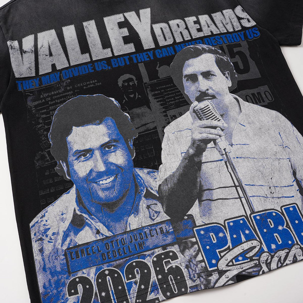 VALLEY Portrait Graphic Short-Sleeve T-Shirt