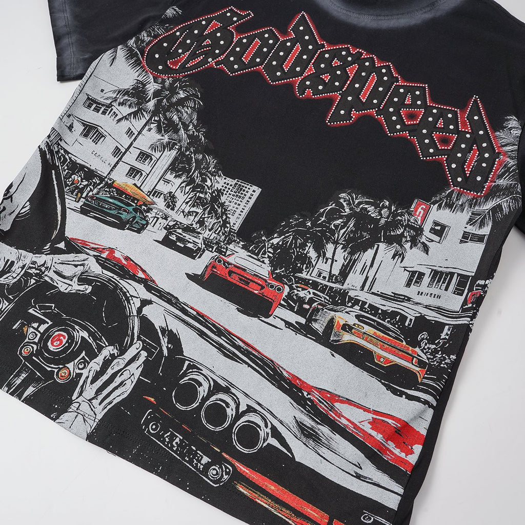 Godspeed Car Key Graphic T-Shirt