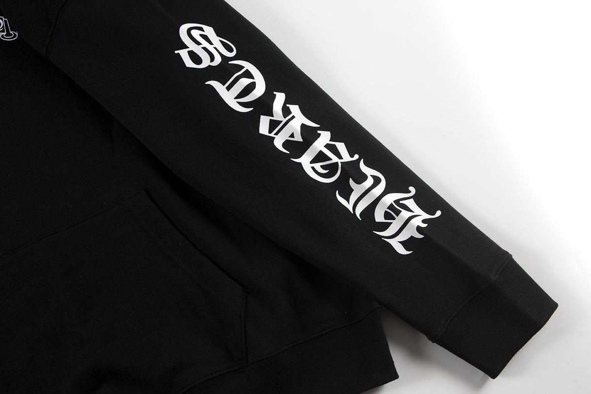 Chrome Hearts Slogan Graphic Hoodie