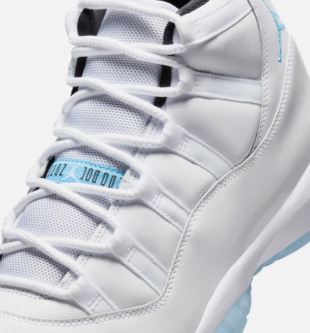 Air Jordan 11 Retro 'Legend Blue' - Men's Lifestyle Sneaker (White/Legend Blue/Black)