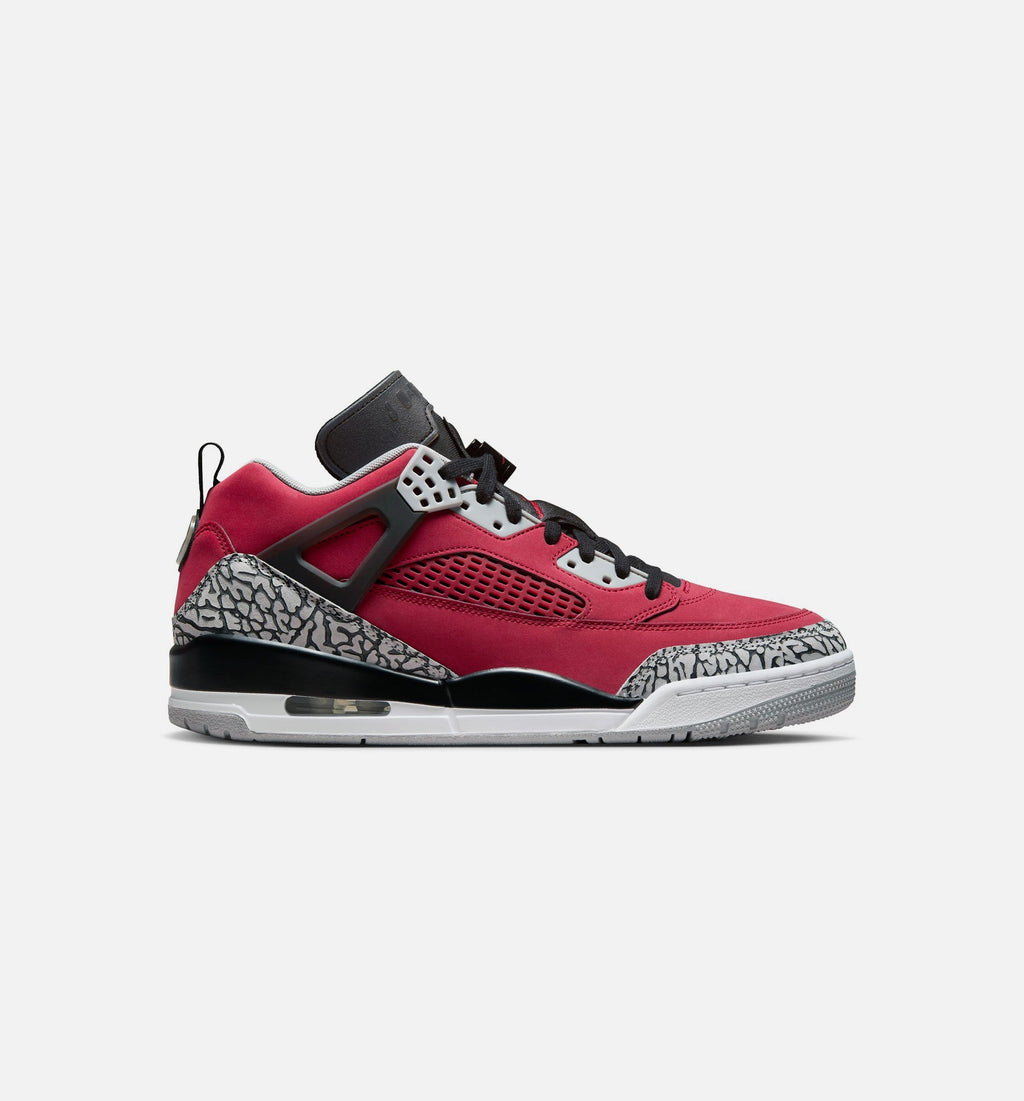 Spizike Low Toro Men's Sneakers - Gym Red / Black / Wolf Grey