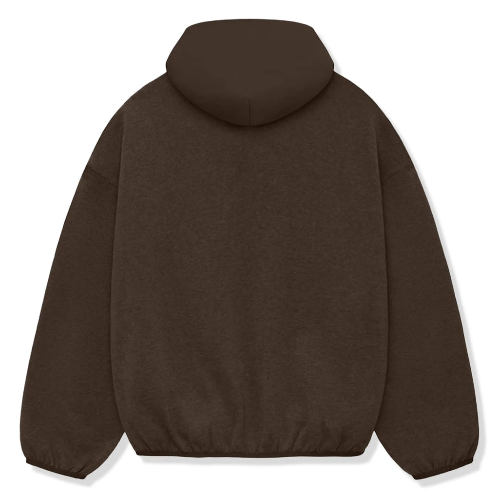 Fear Of God Essentials Core Collection Nylon Fleece Heather Wood Hoodie