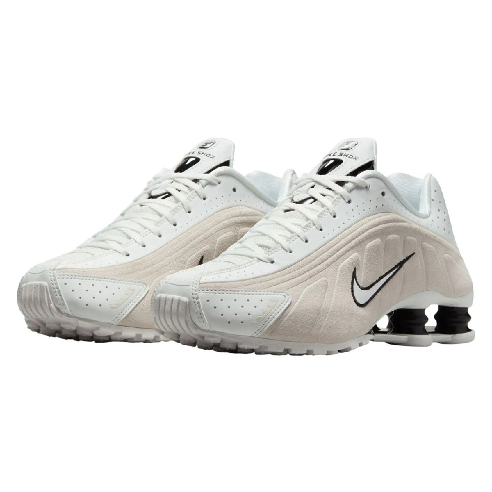 Women's Nike Shox R4 Summit White/Black (HQ7739 100)