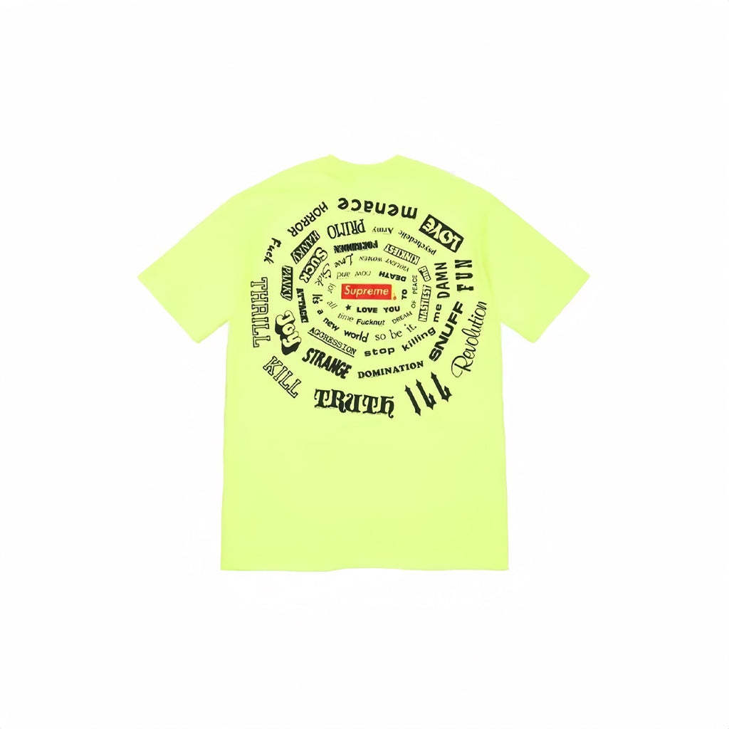 Supreme Spiral Graphic T-Shirt
