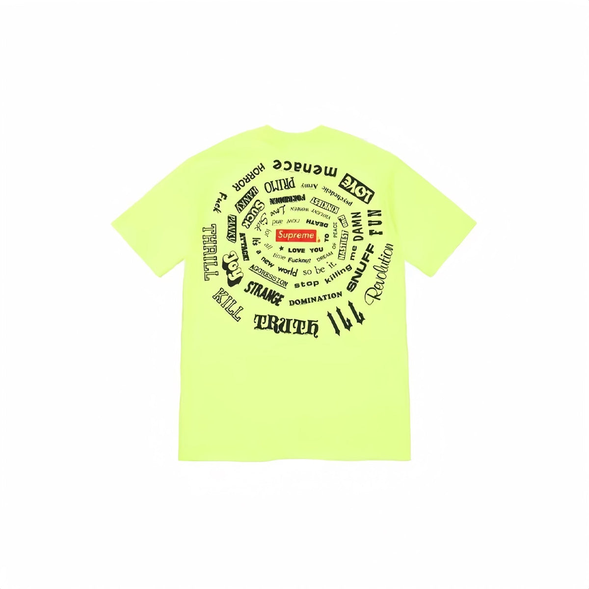 Supreme Spiral Graphic T-Shirt