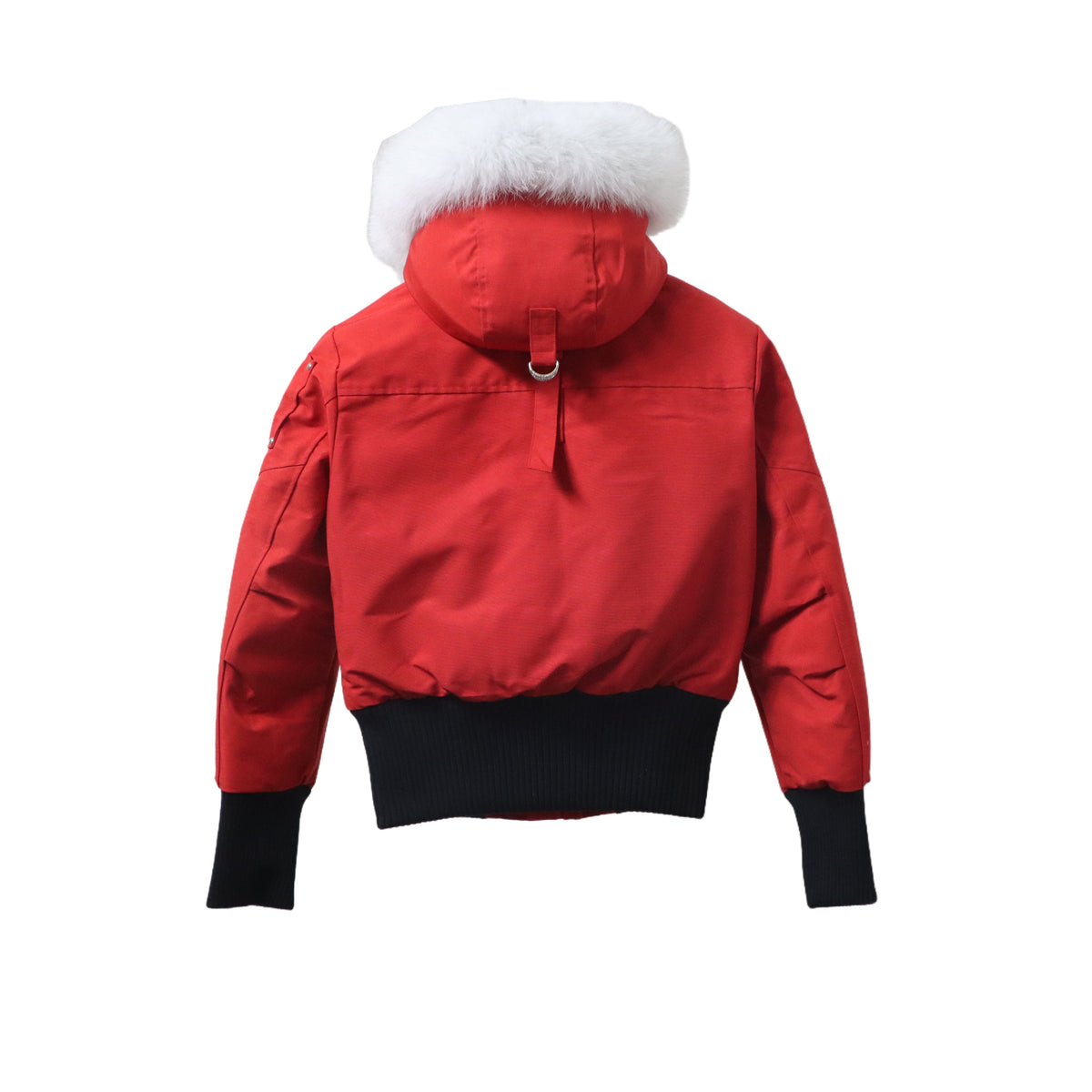 Moose Knuckles Original Debbie Bomber Jacket Red