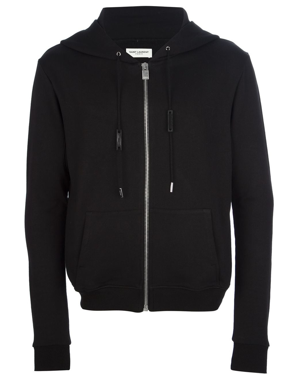 Saint Laurent Zip Hoodie - Grey