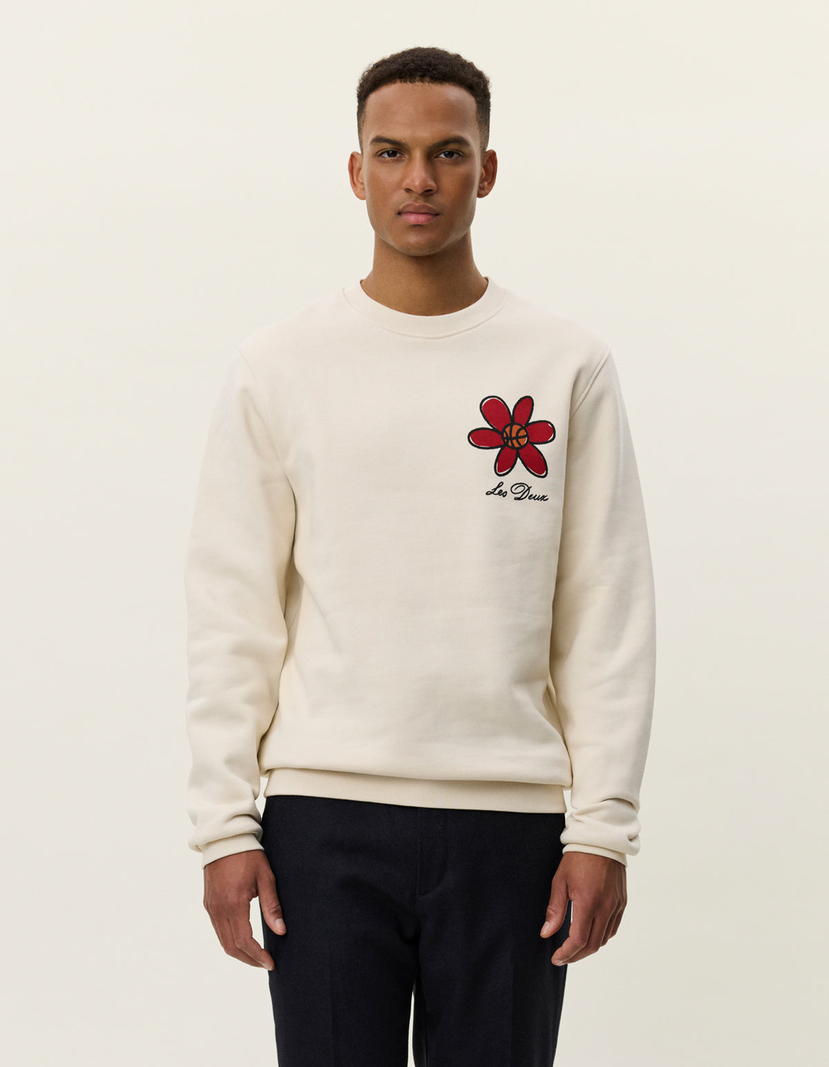 Les Deux Flower Basket Sweatshirt
