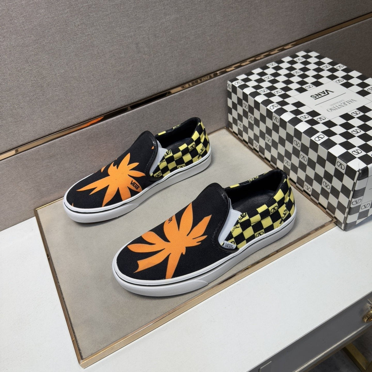 Vans Men's Graphic Slip-On Sneakers