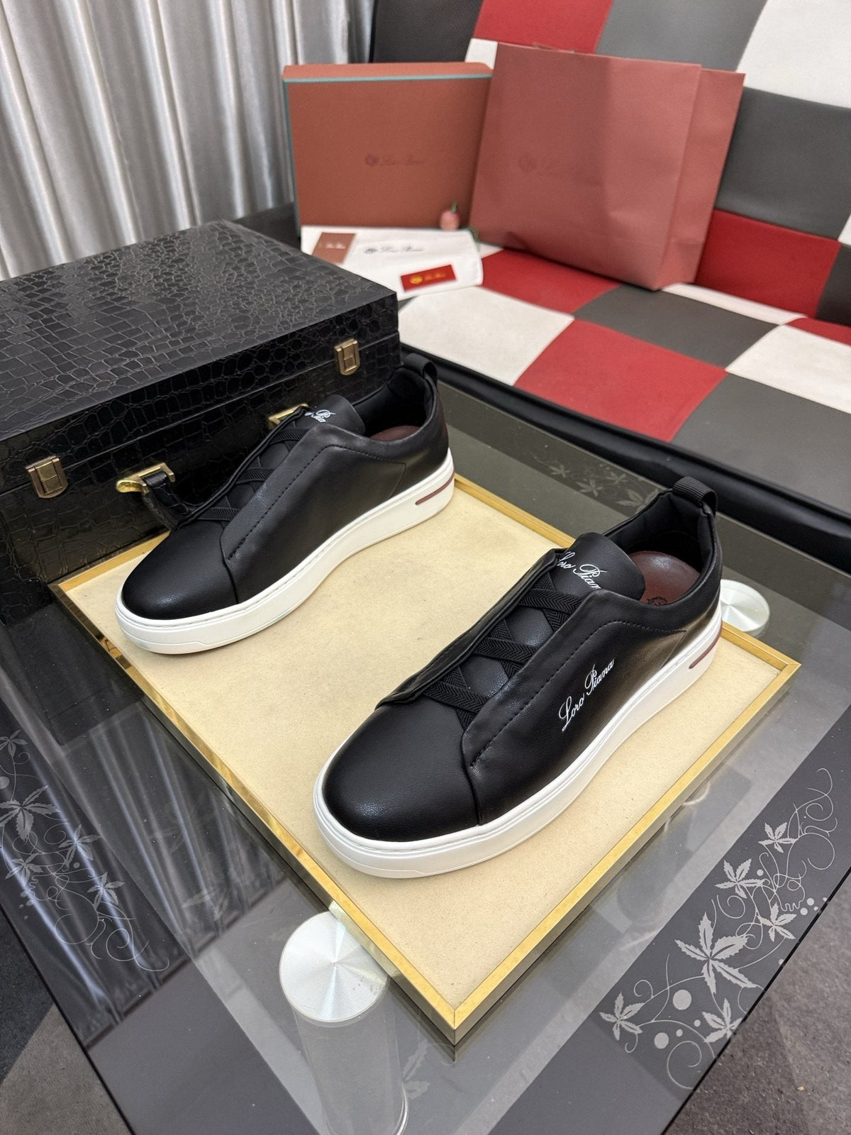 Loro Piana Slip-On Sneakers
