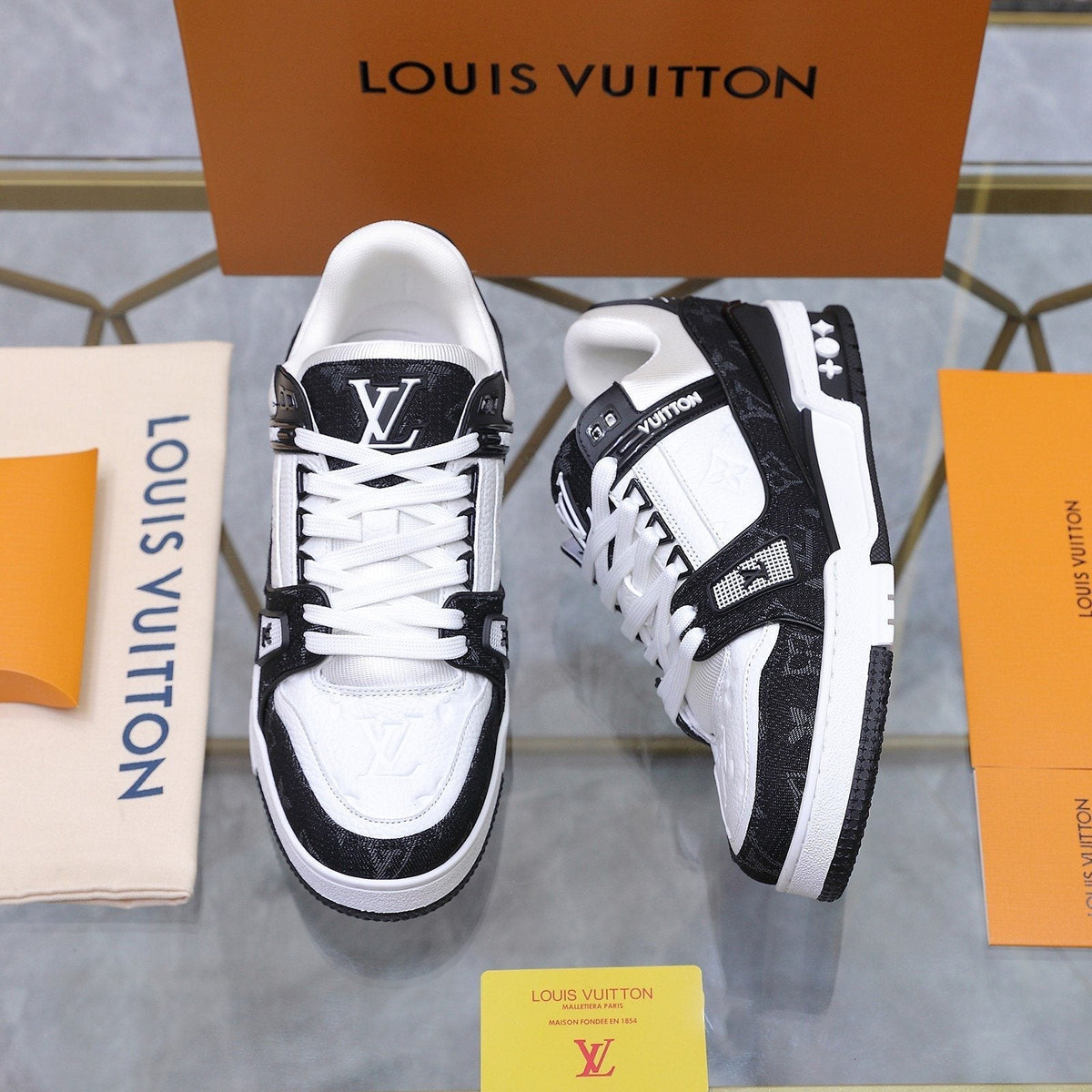 Louis Vuitton Monogram Low-Top Sneakers