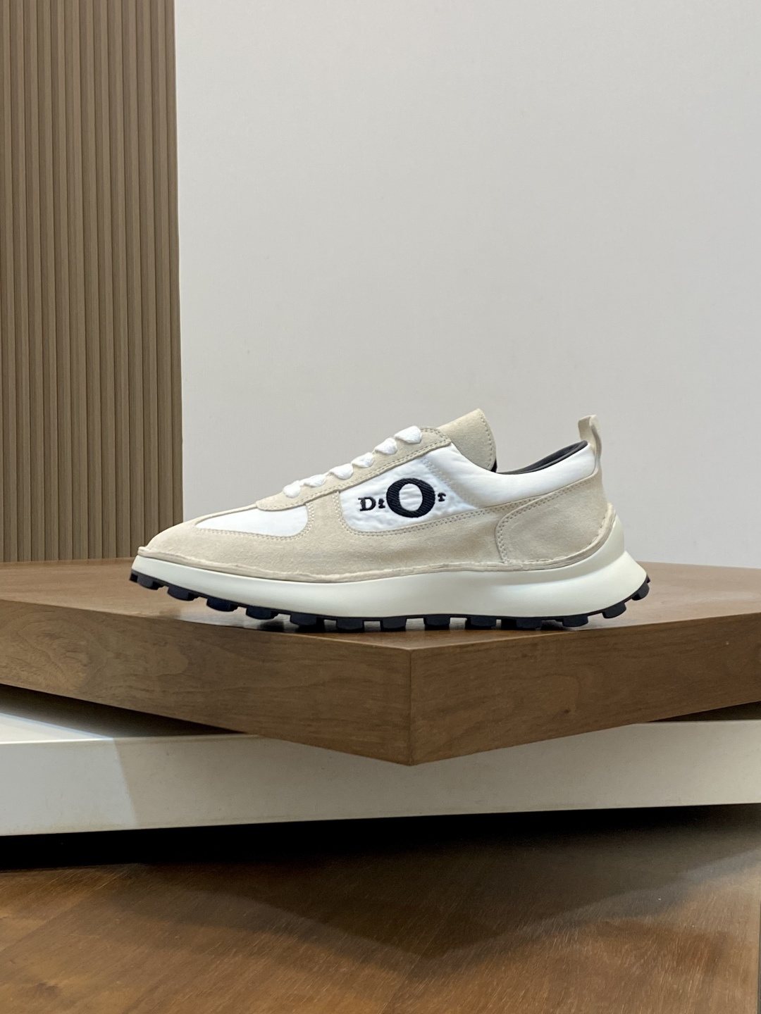 Dior Paneled Low-Top Sneakers