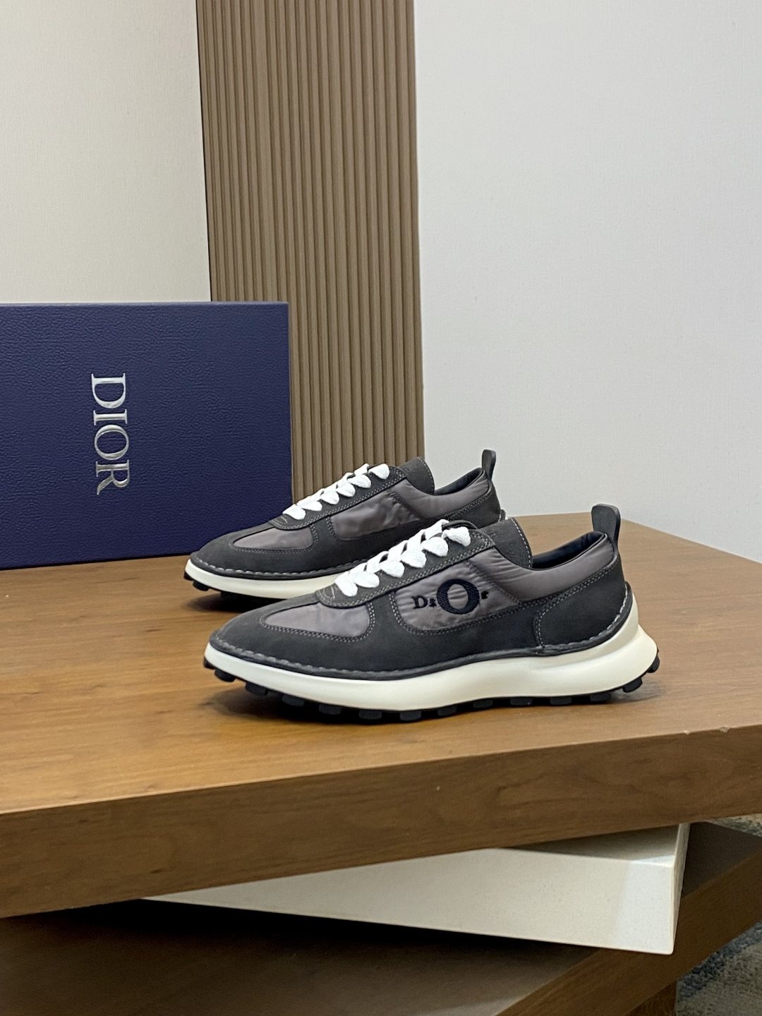 Dior Paneled Low-Top Sneakers