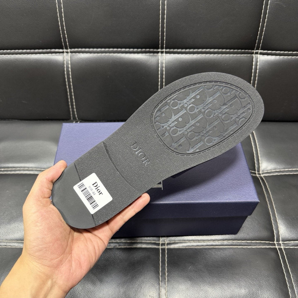 Dior Men's CD Emblem Slide Sandals