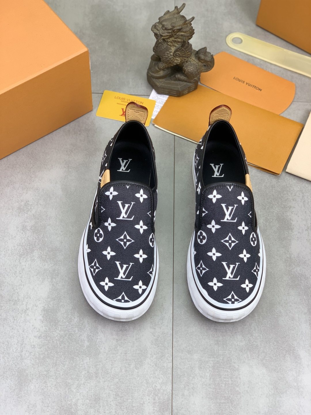 Louis Vuitton Monogram Slip-On Sneakers