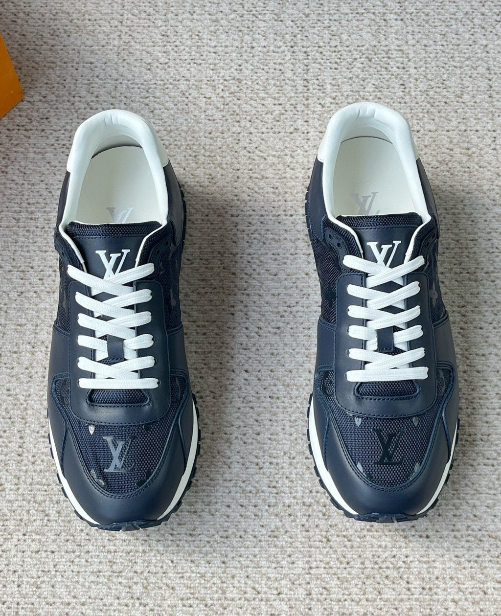 Louis Vuitton Monogram Panel Low-Top Sneakers