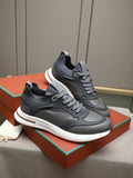 Loro Piana Paneled Low-Top Sneakers