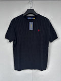 Ralph Lauren Short-Sleeve Cable-Knit Sweater