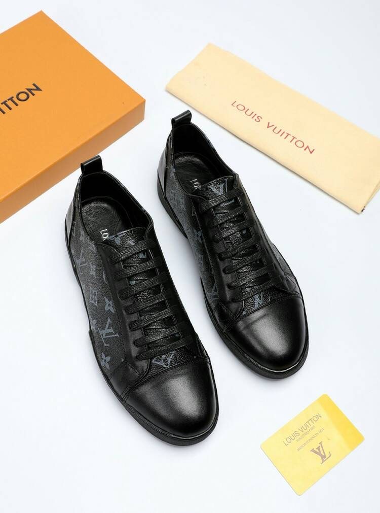Louis Vuitton Monogram Panel Sneakers